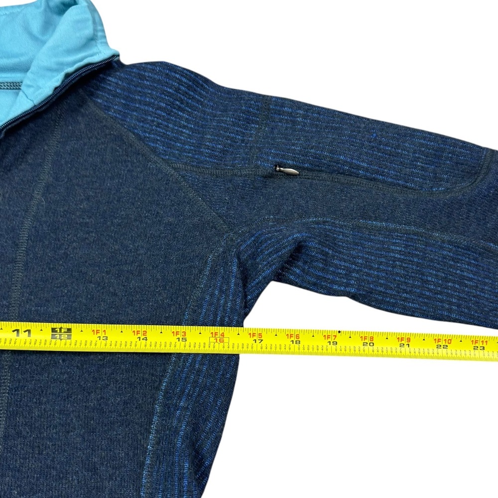 Mountain Hardwear Wool Blend Hiking Full Zip Jacket Women's Petite‎ Small - Picture 6 of 8